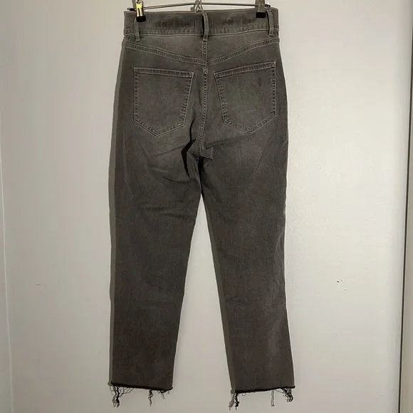 Express Slim Super high waist super soft grey jean - Picture 6 of 8